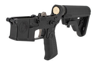 Workhorse Complete AR-15 Lower Receiver from Battle Arms Development features a type 3 anodized finish